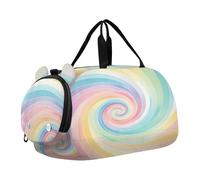 GuoChe Sac à bandoulière noir avec compartiment à chaussures pratique pour aller faire du shopping, couleur 10, 1 size, Moderne/ajusté