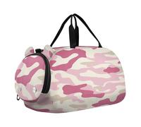 GuoChe Sac à bandoulière noir avec compartiment à chaussures pratique pour faire du shopping, Couleur 7., 18.1"L x 7.8"W x 18.1"H