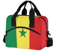 GuoChe Sac à déjeuner isotherme pour adultes Drapeau du Sénégal