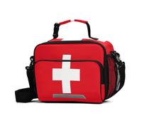 GuoChe Sac à déjeuner isotherme rectangulaire avec drapeau de la Suisse - Grande capacité - Boîte à déjeuner isotherme avec bandoulière réglable - Sac fourre-tout isotherme pour le travail, les