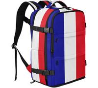GuoChe Sac à dos de voyage résistant à l'eau Capacité 20 l avec plusieurs compartiments pour voyage d'affaires, Drapeau de la Guadeloupe, One Size, Sacs à dos basiques polyvalents