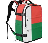 GuoChe Sac à dos en tissu sergé Capacité 20 l avec plusieurs compartiments pour les trajets, Drapeau national de Madagascar, taille unique