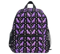 GuoChe Sac à dos pour tout-petits filles garçons enfants sac d'école S, Berger allemand maman blush motif femme, M