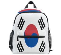 GuoChe Sac à dos pour tout-petits filles garçons enfants sac d'école S, Drapeau de la Corée du Sud, Medium, Sac à dos