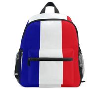 GuoChe Sac à dos pour tout-petits filles garçons enfants sac d'école S, Drapeau de la Polynésie Française, Small, Sac à dos