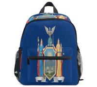 GuoChe Sac à dos pour tout-petits filles garçons enfants sac d'école S, Drapeau de l'État de New York, Small, Sac à dos