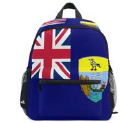 GuoChe Sac à dos pour tout-petits filles garçons enfants sac d'école S, Drapeau de Sainte-Hélène, Ascension et Tristan Da Cunha, Small, Sac à dos