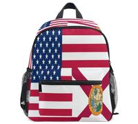 GuoChe Sac à dos pour tout-petits filles garçons enfants sac d'école S, Drapeau des États-Unis Floride, Small, Sac à dos