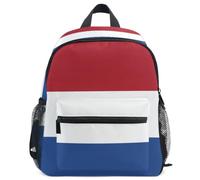 GuoChe Sac à dos pour tout-petits filles garçons enfants sac d'école S, Drapeau des Pays-Bas Caraïbes, Medium, Sac à dos