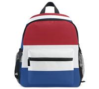 GuoChe Sac à dos pour tout-petits filles garçons enfants sac d'école S, Drapeau des Pays-Bas, S