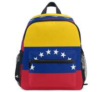 GuoChe Sac à dos pour tout-petits filles garçons enfants sac d'école S, Drapeau du Venezuela, Medium, Sac à dos