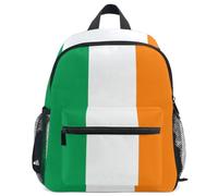 GuoChe Sac à dos pour tout-petits filles garçons enfants sac d'école S, Drapeau national de l'Irlande, Medium, Sac à dos