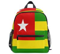 GuoChe Sac à dos pour tout-petits filles garçons enfants sac d'école S, Drapeau national du Togo, Small, Sac à dos