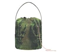 GuoChe Sac à tricoter portable avec mains squelettiques sur un vieux manuscrit