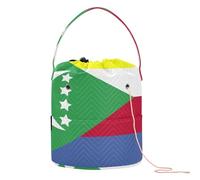 GuoChe Sac de voyage portable pour tricot avec drapeau national des Comores