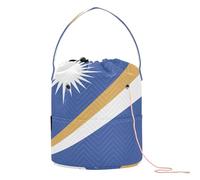 GuoChe Sac de voyage portable pour tricot avec drapeau national des îles