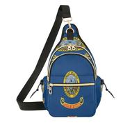 GuoChe Sacs latéraux convertibles pour femmes, sac décontracté pour voyage, rendez-vous galant, Drapeau de l'État de l'Idaho, One Size, Coloré