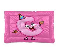 GuoChe Tapis de niche lavable pour chat Motif lettre G Art 91,4 x 61 cm