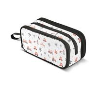 GuoChe Trousse à crayons en nylon pour adolescents - Grande capacité - Pour l'école, l'école et le bureau - Pour adultes