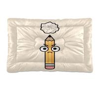 GuoChe Writer's Block Look Niche lavable pour chat Tapis doux antidérapant pour chiens de petite, moyenne et grande taille 91,4 x 61 cm