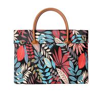 GUOCU 11-15.6 Pouce Housse en Toile pour Ordinateur Portable Sac pour PC Portable avec poignée de Transport & Side Pocket pour Macbook/Netbooks/Ultrabooks/iPad Pro，Rouge,11.6"(30X20X2cm)