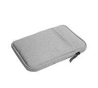 GUOCU Etui Housse Pochette en Nylon pour Amazon Kindle 10ème génération 2019, Kindle Paperwhite/ 6" Kindle Oasis/Toute Nouvelle Liseuse Kindle, écran Tactile 6"，Gris Clair,6"(14X18.5X2cm)