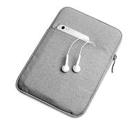 GUOCU Housse Compatible avec 9.7-11 Pouces iPad Pro, iPad Air 3 10.5 2019, Surface Go 2018, iPad 1/2/3/4, Laptop Sleeve Polyester Verticale Hydrofuge Sac，Gris Clair,8"(23.5X16.5X15cm)