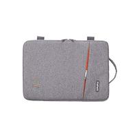 GUOCU Housse pour iPad et Ordinateur Portable, Serviette Sacoche étanche Compatible avec Macbook Air/Pro, MacBook Pro, Surface Pro, Surface Laptop，Gris,15"(41X28.5X3cm)