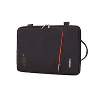 GUOCU Housse pour iPad et Ordinateur Portable, Serviette Sacoche étanche Compatible avec Macbook Air/Pro, MacBook Pro, Surface Pro, Surface Laptop，Noir,13"(35X25X3cm)