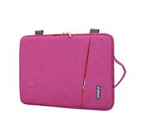 GUOCU Housse pour iPad et Ordinateur Portable, Serviette Sacoche étanche Compatible avec Macbook Air/Pro, MacBook Pro, Surface Pro, Surface Laptop，Rouge,13"(35X25X3cm)