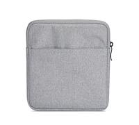 GUOCU Housse Universelle pour Lecteur Livre électronique eBook Reader et Tablette 7" pour Kindle 2, Kindle 3, Google Nexus 7, Galaxy Tab, ViewPad 7, Playbook etc.，Gris Clair,7"(17X15.5X2.5cm)