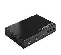 GUODDM 4/8 Ports Synchroniseur Contrôleur De Souris Clavier USB - Commutateur KVM, Compatible avec Win7/8/10, Linux, Vista Et Autres Systèmes, Manette De Jeu pour Plusieurs PC(4 Port)