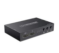 GUODDM 4/8 Ports Synchroniseur Contrôleur De Souris Clavier USB - Commutateur KVM, Compatible avec Win7/8/10, Linux, Vista Et Autres Systèmes, Manette De Jeu pour Plusieurs PC(8 Port)