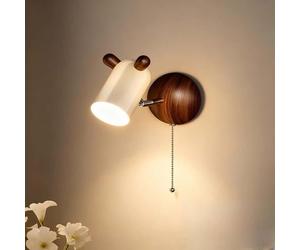 GUODDM Applique Murale LED Réglable - Applique Décorative Rotative avec Interrupteur, Lampe pour Chambre d'enfant, Applique Moderne pour Garçons Et Filles