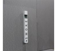 GUODDM Cendrier Mural Verrouillable en Métal, Cendrier D'extérieur pour Cigarettes Et Cigares, en Acier Inoxydable Résistant Au Vent Et À La Pluie(B)