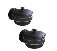 GUODDM Cendriers Créatifs for Hommes - Cendrier Mural for Toilettes, avec Couvercle Coupe-Vent en Acier Inoxydable, Sécurité Intérieure Et Extérieure for La Restauration À Domicile(2pcs)