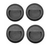 GUODDM Éclairage Extérieur - Éclairage D'escalier LED 3 W, Éclairage De Rampe en Saillie, Éclairage D'accentuation 3000 K, Lampe Murale Décorative for Clôture De Jardin(4PCS)