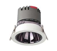 GUODDM Éclairage LED À Cadre Fin Et Anti-Reflets, Spot Encastrable Au Plafond avec Technologie COB, Indice De Rendu des Couleurs RA≥95(Neutral Light(4000k),9w)