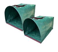 GUODDM Ensemble De 2 Pelles À Poussière pour Jardin Et Pelouse, Sacs À Feuilles | Pelle À Feuilles, pour Les Feuilles, Les Débris Et l'herbe Coupée sur La Terrasse Et La Pelouse(150L)