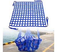 GUODDM Filet De Levage De Marchandises, Filet De Levage en Polyester avec 4 Sangles d'angle, Filet De Sécurité pour Manutention(4 X 4M/Mesh 15cm/Load 2.5t)