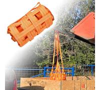 GUODDM Filet De Levage Élastique, Sangles De Levage, Filet De Levage Résistant Aux Déchirures Et Portant 0,3 À 3,5 T, Petit Panier De Levage De Sécurité pour Filet De Levage(2 X 2M/Mesh 15cm/Load 2t)