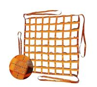 GUODDM Filet De Levage Plat en Nylon, Filet De Chargement pour Benne De Camionnette, Sangles De Levage De Sécurité, Élastique Robuste pour Moto(1.5 X 1.5M/Mesh 10cm/Load 1t)