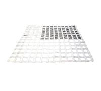 GUODDM Filet De Levage Sécurité, Sangles Plates en Nylon, Filet Chargement pour Palettes Résistant Aux Déchirures, Gréement, Déplacement, Remorquage Et Équipement Travail(3 X 3M/Mesh 15cm/Load 2.5t)