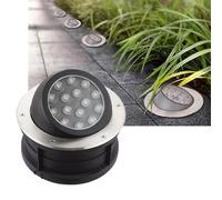 GUODDM Lampe Paysagère À LED - Alimentation AC 24 V, Lampe Décorative pour Jardin Et Cour, Projecteur Encastrable Extérieur, Angle D'éclairage Réglable De 15 À 60 Degrés, Étanche IP67(Green,9w)