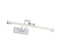GUODDM Luminaire pour Tableaux Et Miroirs - Applique Murale LED À Intensité Variable, Style Moderne pour Salle De Bain, Alimentation AC 85-265 V(Natural Light,White-43cm)