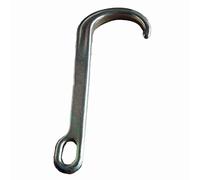 GUODDM Obstacles Voiture Crochet De Remorque - Chaîne De Remorquage De Transport 4T/5T, Chaîne De Suspension De Type J, Longe D'accrochage pour Camion(B1)