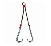 GUODDM Obstacles Voiture Crochet De Remorque - Chaîne De Suspension De Type J, Chaîne De Remorquage De Transport 4T/5T, Longe D'accrochage pour Camion(C2)