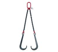 GUODDM Obstacles Voiture Crochet De Type J Long Manche - Obstacle Tracteur De Remorque Breaking Car 3T Transport Chaîne De Traction, Paquet De Charge De Remorquage De Transport(1m)