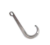 GUODDM Obstacles Voiture Crochet en J À Tige Longue - 5T Crochet Simple De Chaîne Suspendue De Type J, High Strength Rescue Vehicle Accessories(Hook)