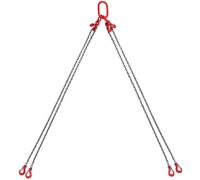 GUODDM Obstacles Voiture Élingue À Chaîne, Chaînes De Levage 1/4 Po X 5 Pi avec Crochets, Chaînes D'élingue De Levage 6 600 LB/3 Tonnes, Palans À Chaîne pour Moteur G80